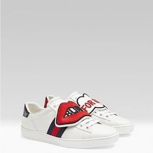 GUCCI Ace sneakers w/ removable patches
